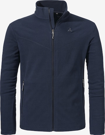 Veste en polaire fonctionnelle 'Qutang' Schöffel en bleu : devant