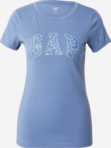 GAP Shirt 'CLASSIC' in Blauw: voorkant