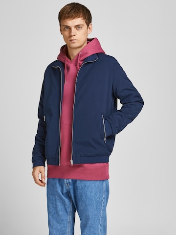 JACK & JONES Between-Season Jacket 'Rush' in Blue: front