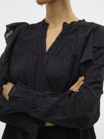 Chemisier 'TRINE' VERO MODA en noir