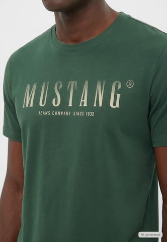 MUSTANG Shirt 'Austin' in Grün
