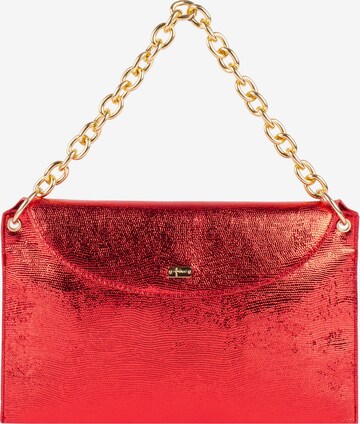 faina Clutch in Red: front