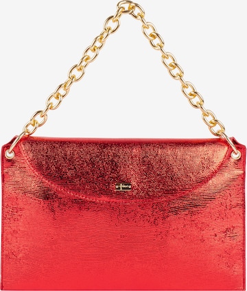 faina Clutch in Rood: voorkant