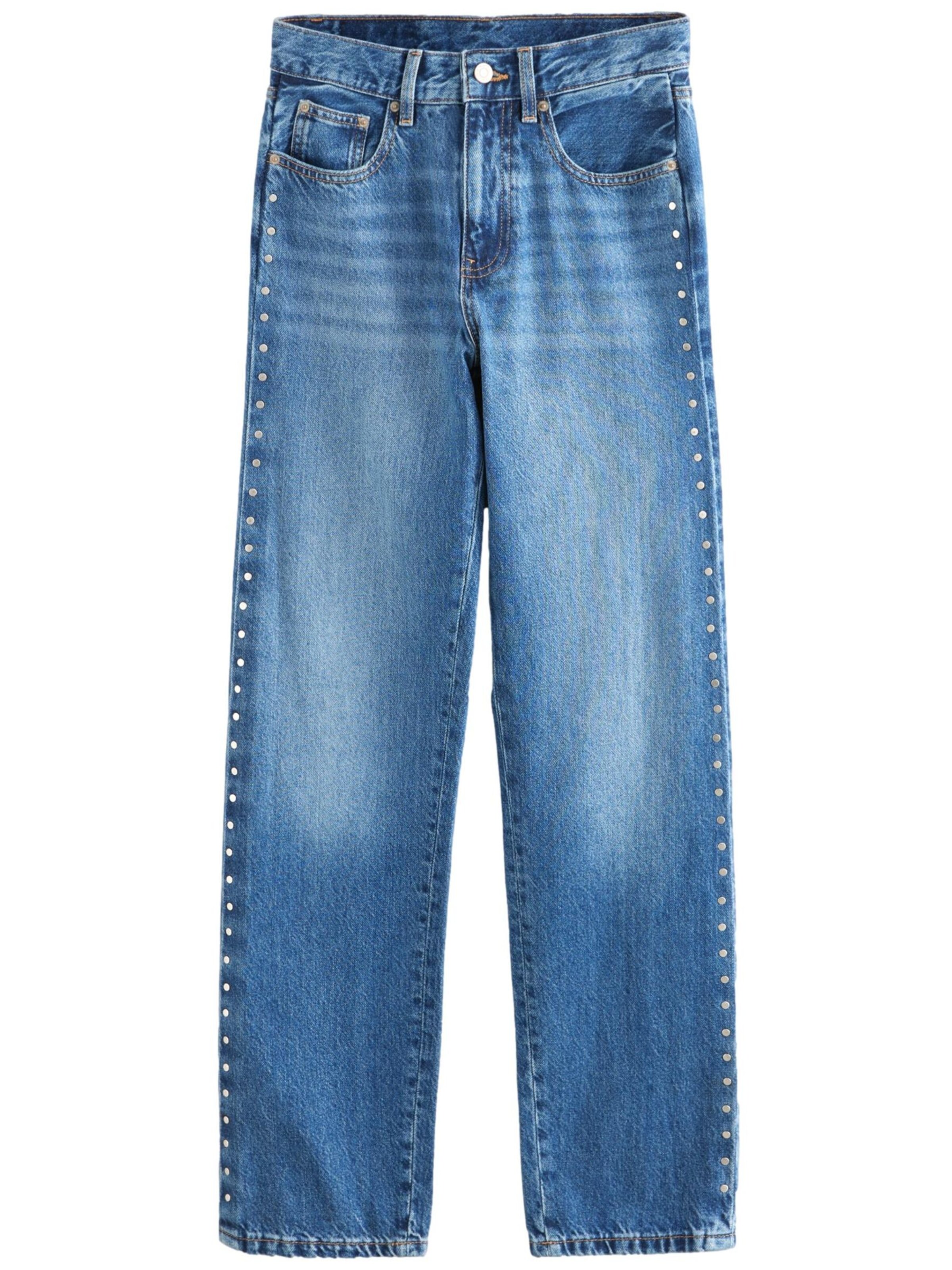 Next Jeans in Blauw: voorkant