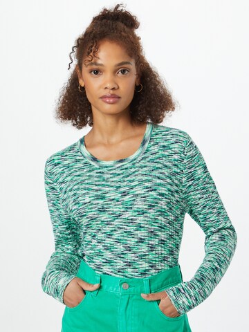 ICHI Shirt 'BRINOA' in Groen: voorkant