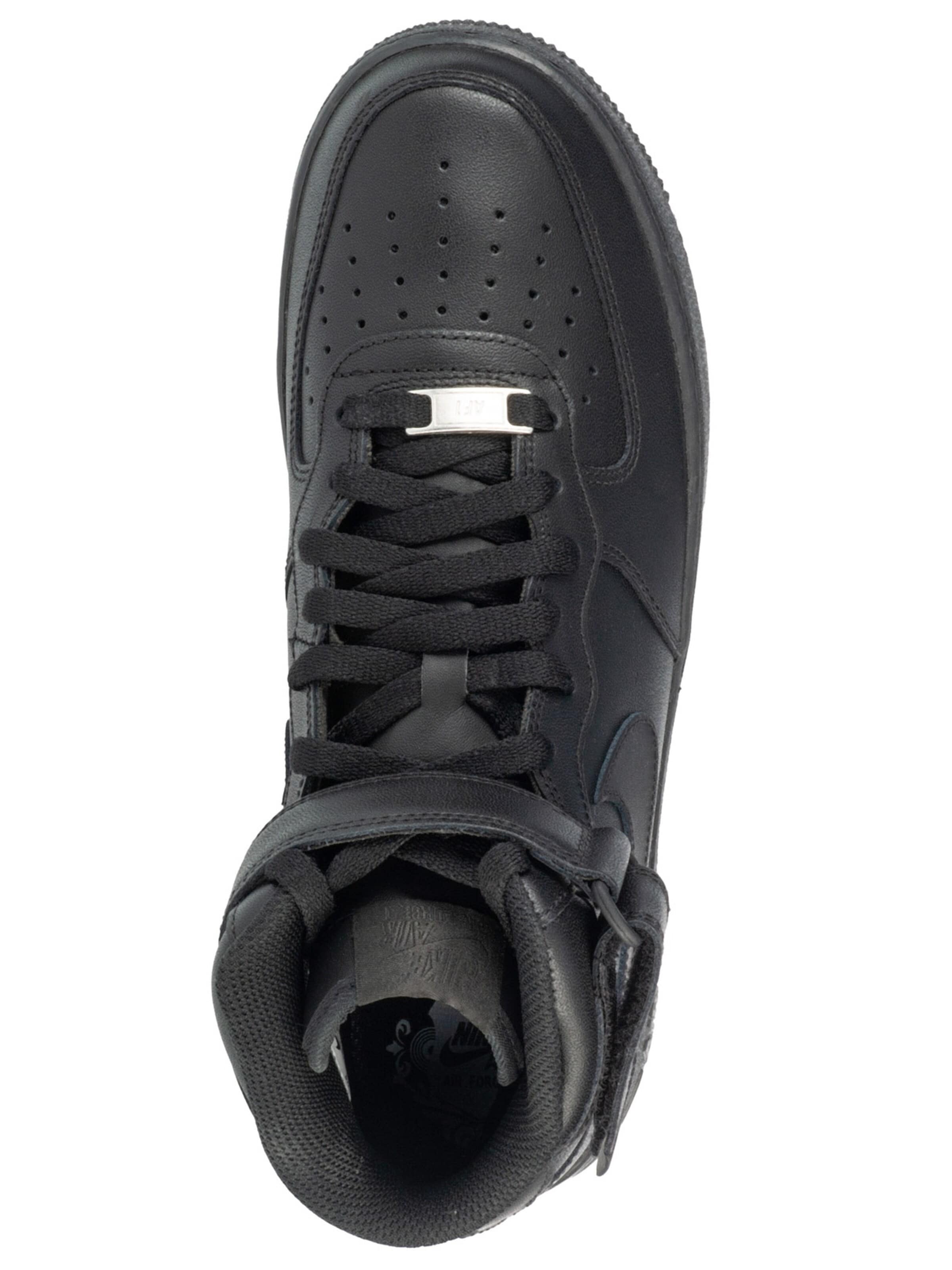 NIKE Sneaker low 'Air Force 1 Mid 07'‌‌‌‌‌‌‌ in Schwarz