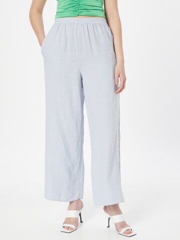 Givn Berlin Wide leg Broek 'Esra' in Blauw: voorkant