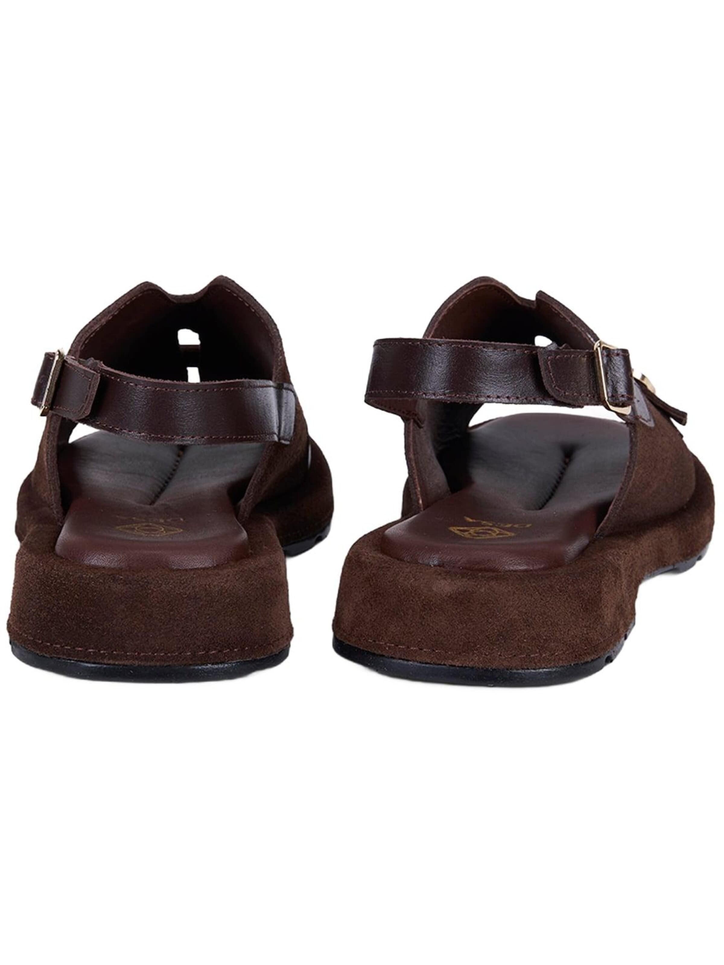 Sandales 'Gucken' Desa en marron