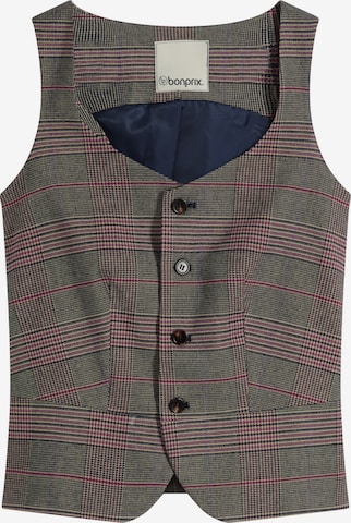 Gilet de costume bonprix en marron : devant
