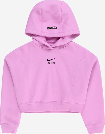 Nike Sportswear Sweatshirt in Roze: voorkant