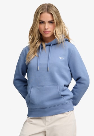 Superdry & Co Sweatshirt in Blauw: voorkant