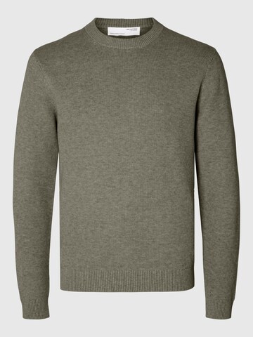 Pull-over SELECTED HOMME en vert