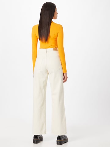 Gina Tricot Wide leg Jeans 'Idun' in Yellow