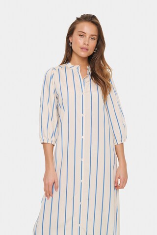 SAINT TROPEZ - Vestido 'Kotrina' em bege