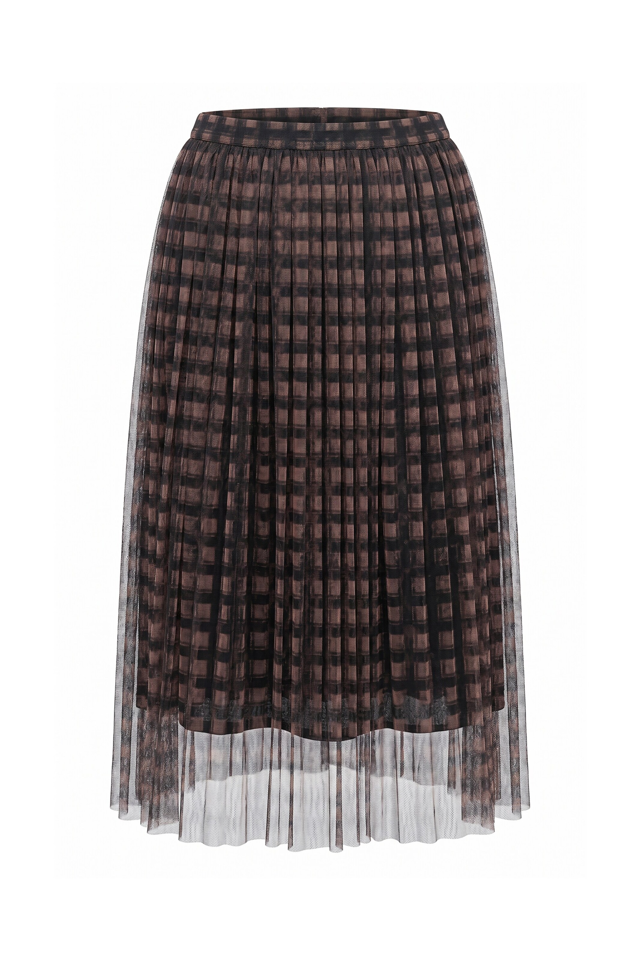 Ulla Popken Skirt in Brown: front