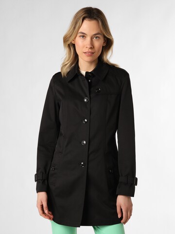 Franco Callegari Between-Seasons Coat 'Jasmin' in Black: front