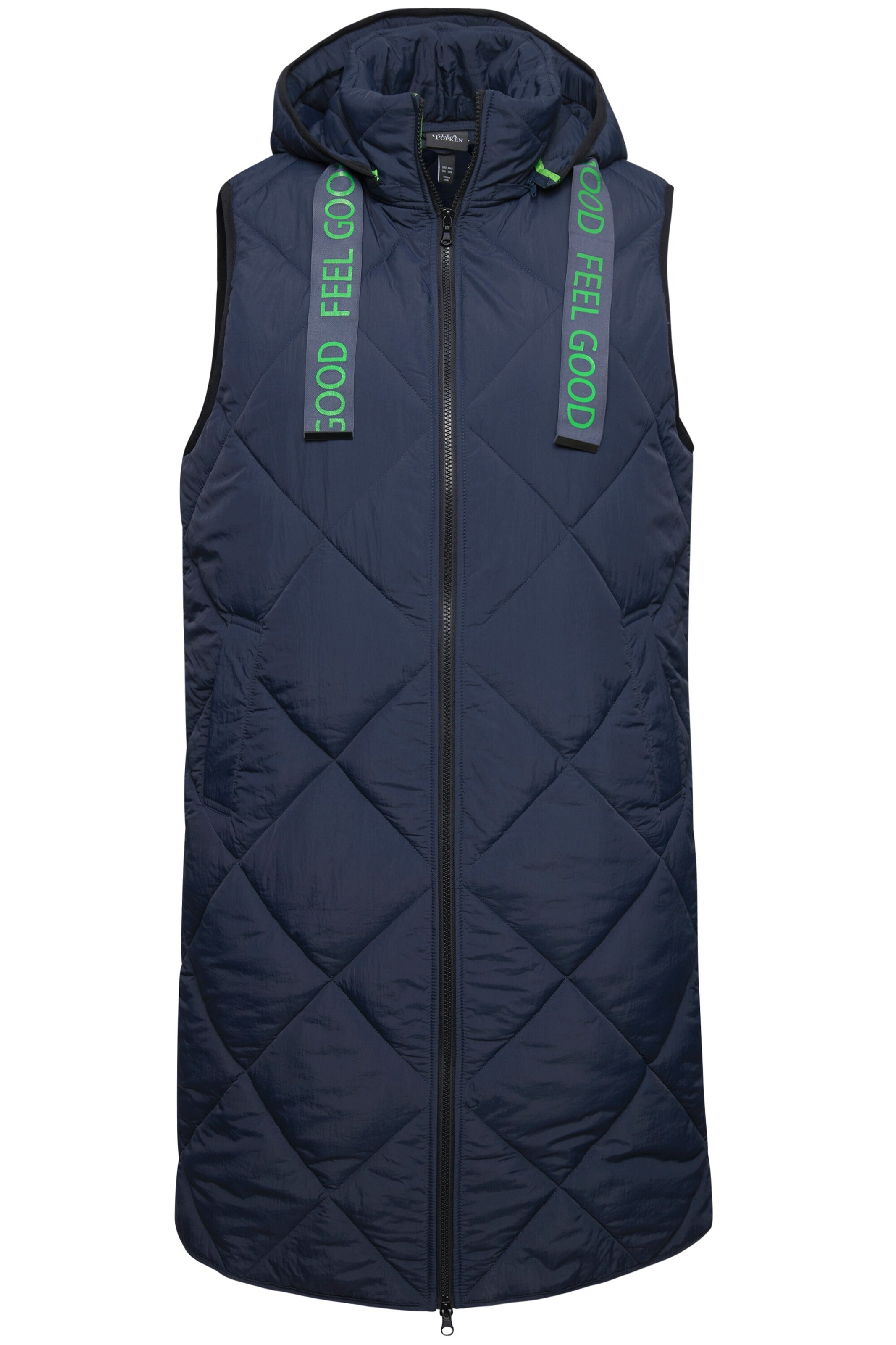 Ulla Popken Vest in Blue: front