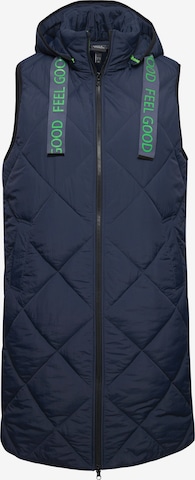 Ulla Popken Vest in Blue: front