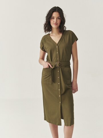 Robe TATUUM en vert : devant