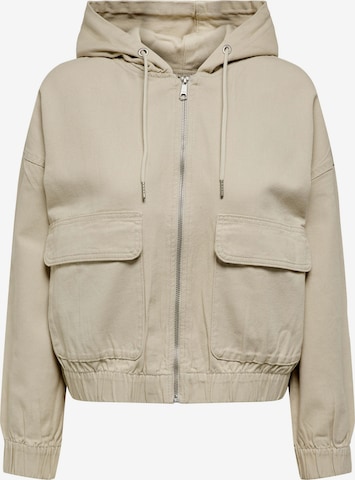 Veste mi-saison 'Kenzie' ONLY en beige : devant