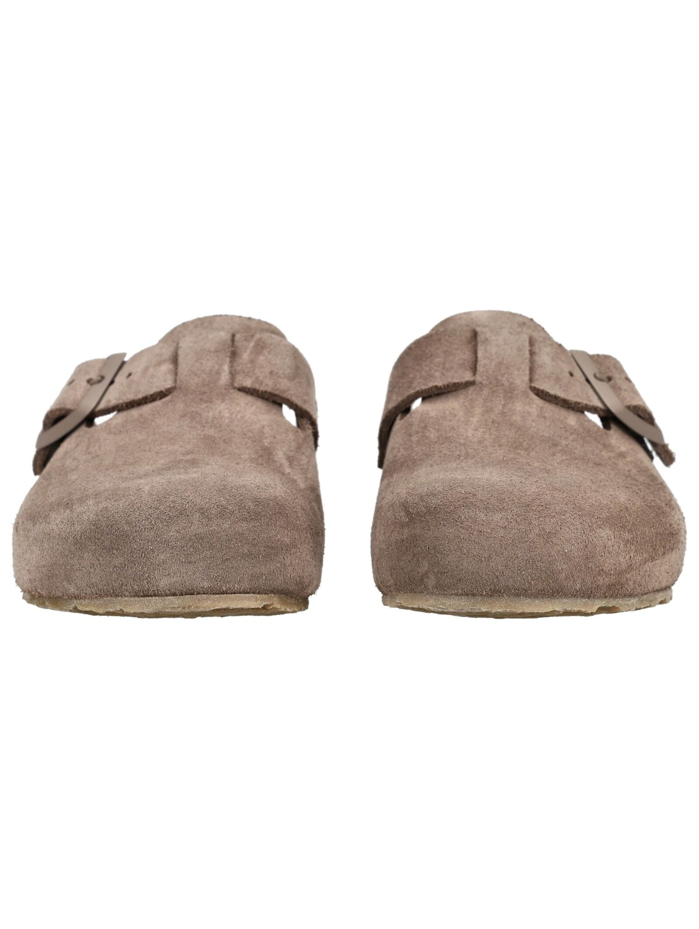 HAFLINGER Slipper in Brown