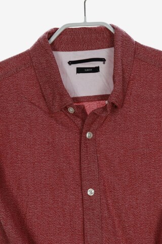 Only & Sons Button Up Shirt in M in Red