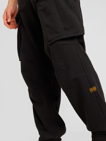 G-STAR Tapered Broek in Zwart