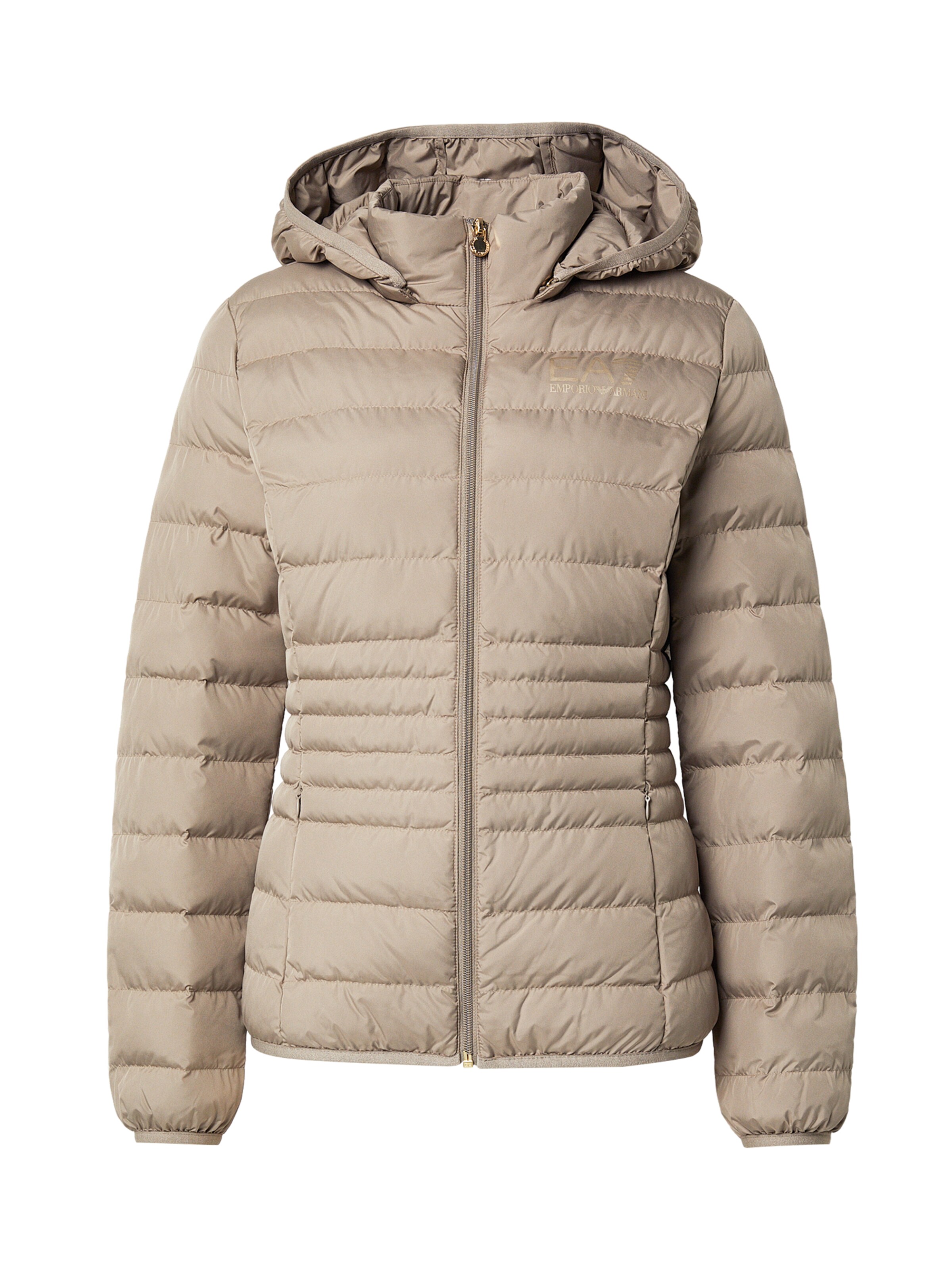 EA7 Emporio Armani Tussenjas in Beige: voorkant