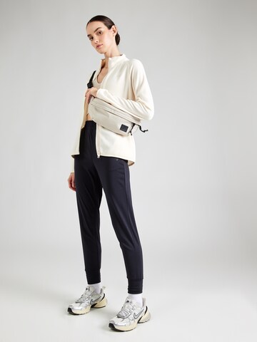 Giacca di pile funzionale di 4F in beige