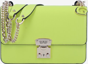 Borsa a spalla 'Eliette' di GUESS in verde: frontale