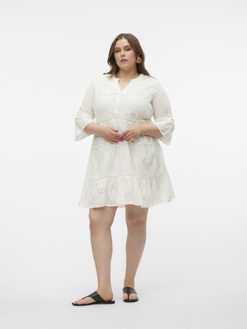 Vero Moda Curve Jurk 'DICTHE' in Wit