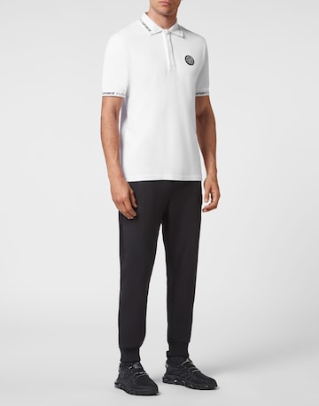 Plein Sport Poloshirt 'Statement' in Weiß