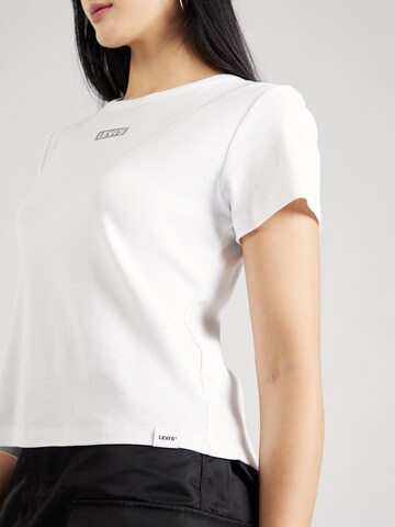 LEVI'S ® Koszulka 'Graphic Rickie Tee' w kolorze biały