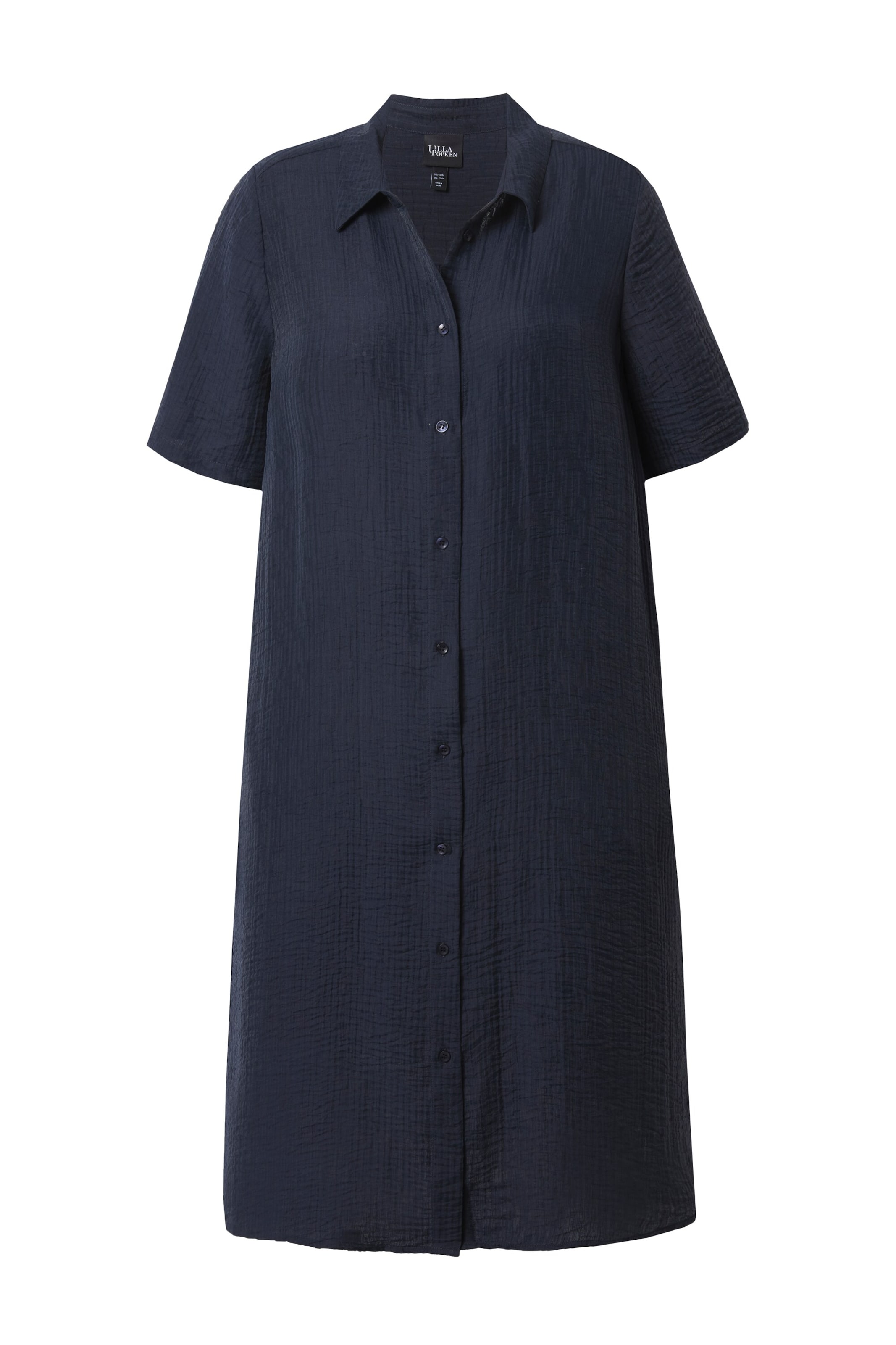 Ulla Popken Kleid in Blau: Vorderseite