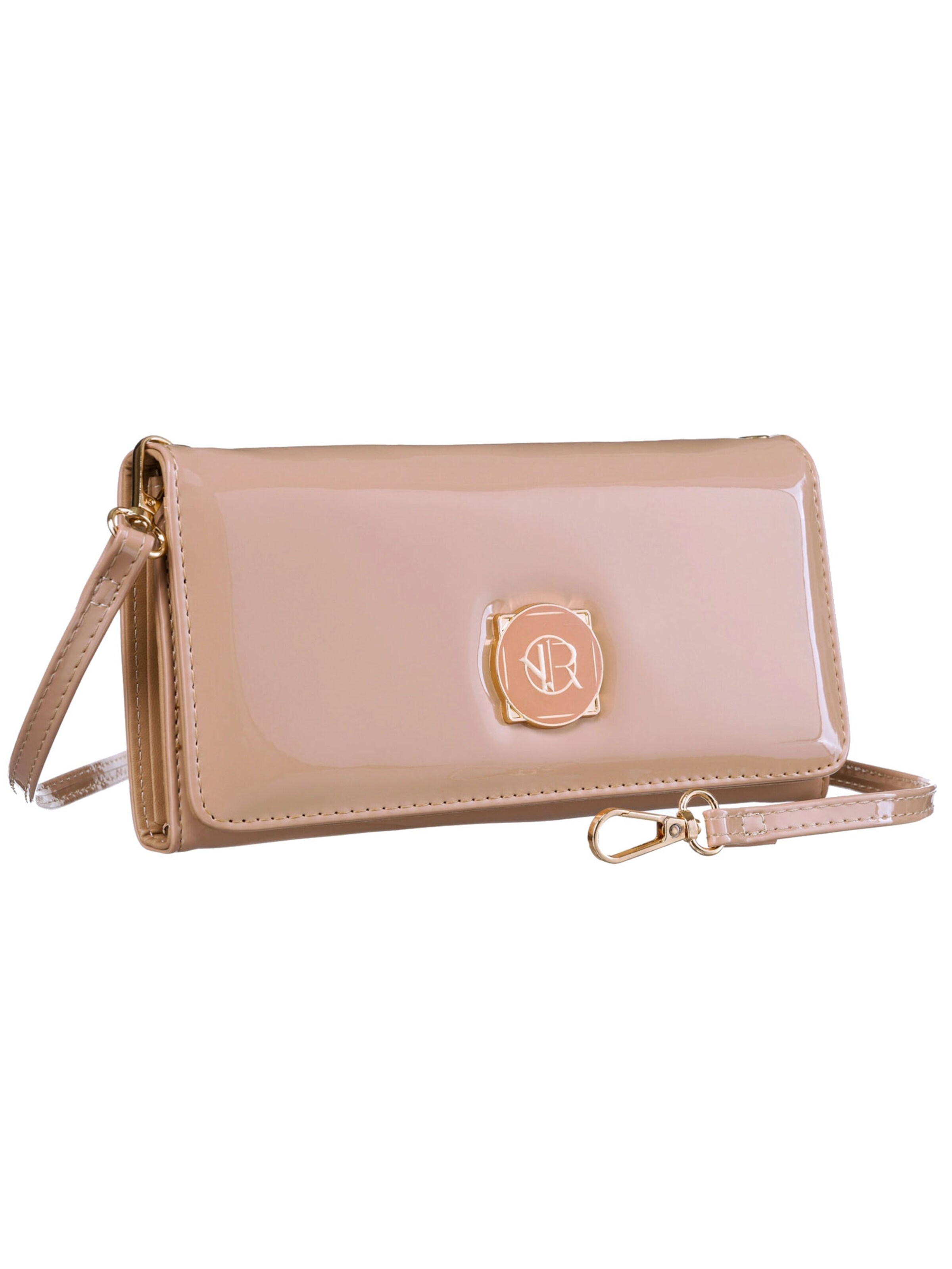 Tomshop24-7 Clutch 'Rovicky Weronika 2-in-1' in Beige: front