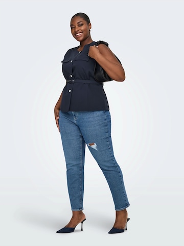 ONLY Carmakoma Gilet 'CARMIA' in Blauw