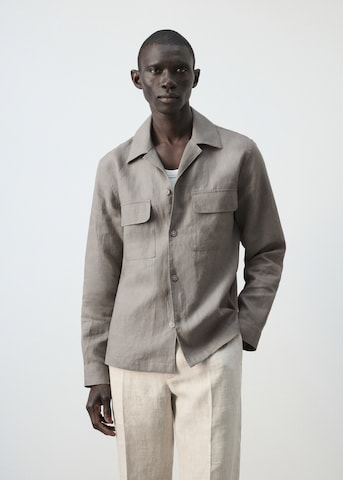 MANGO MAN Between-Season Jacket 'Umbria' in Brown: front
