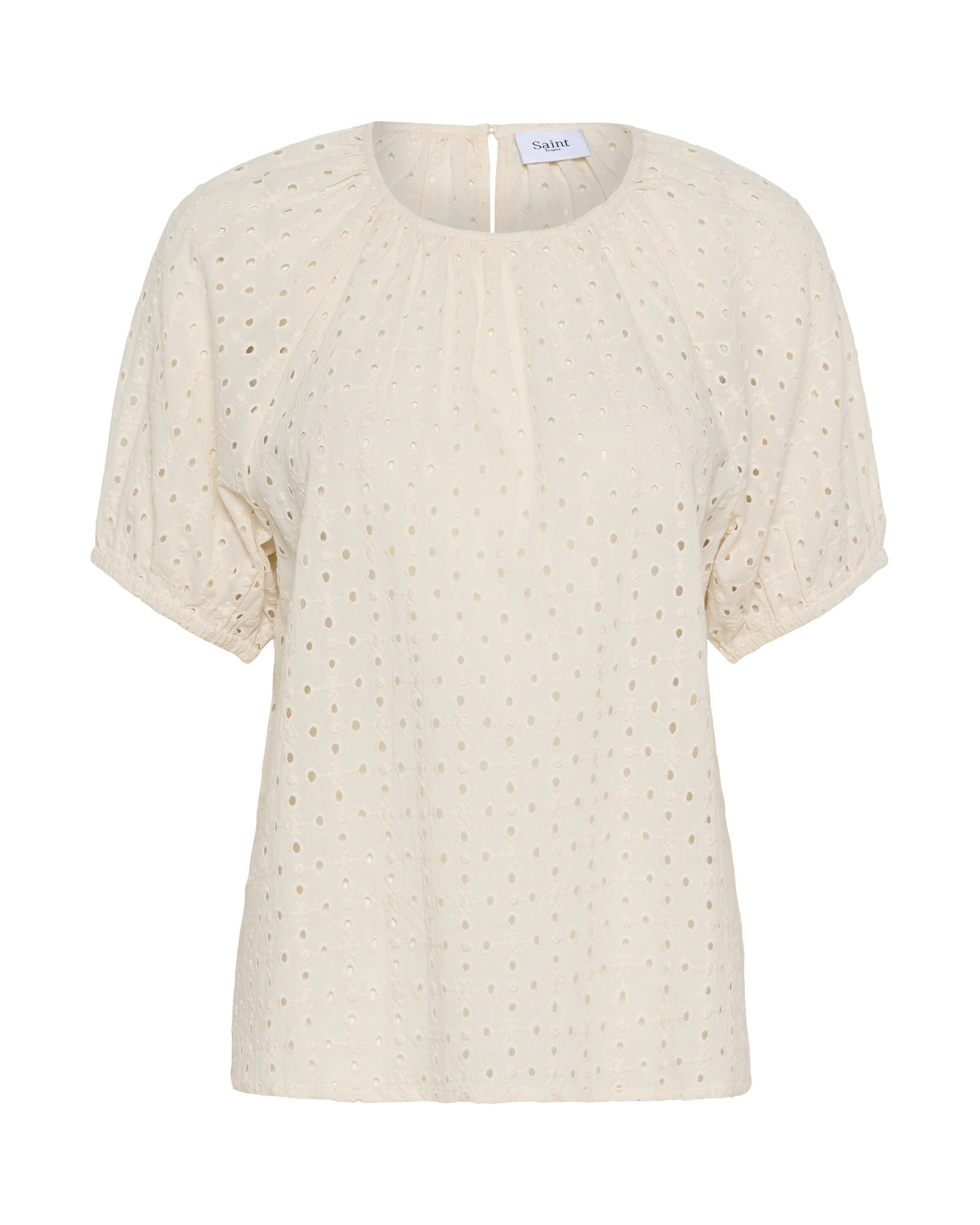 SAINT TROPEZ Bluse 'RafaelleSZ' in L in eierschale, Produktansicht
