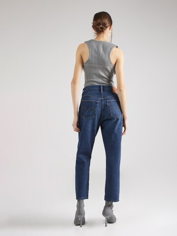 LEVI'S ® Regular Jeans '501  Crop' in Blau