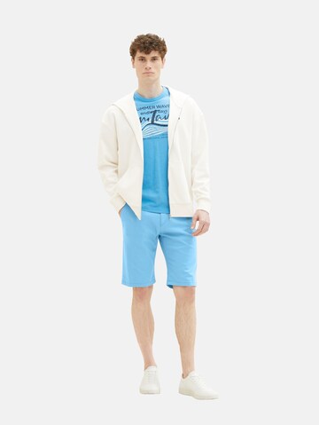 TOM TAILOR Regular Shorts in Blau