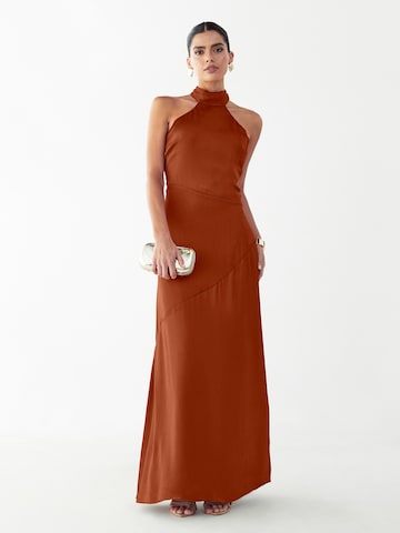 BWLDR - Vestido de noche 'Shaw' en bronce