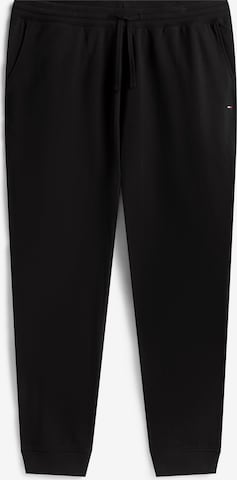 Tommy Hilfiger Big & TallTapered Hlače 'ESSENTIAL' - crna boja: prednji dio