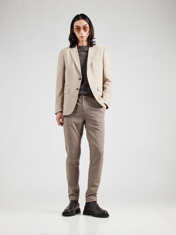 Regular Pantalon chino 'Superflex' Lindbergh en beige
