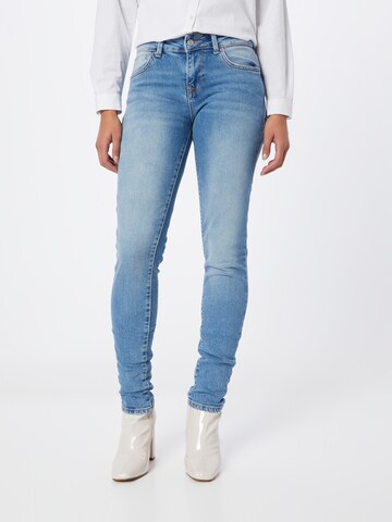 LTB Skinny Jeans in Blauw: voorkant