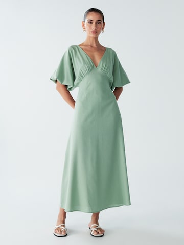 St MRLO Jurk 'Palm' in Groen: voorkant