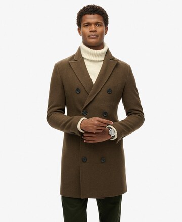 Superdry Between-seasons coat in Green: front