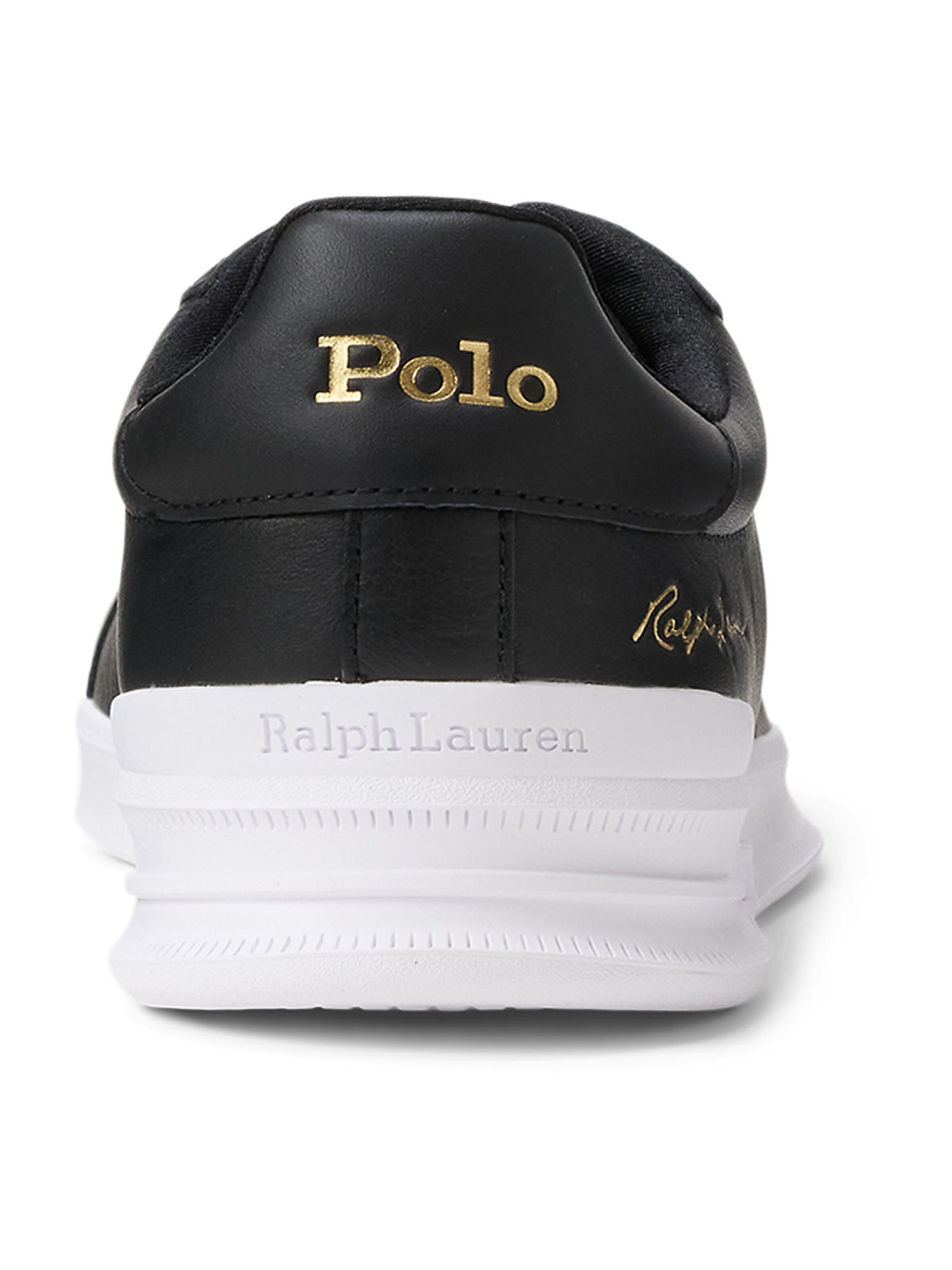 Polo Ralph Lauren - Sapatilhas baixas 'HRT CRT SIG' em preto