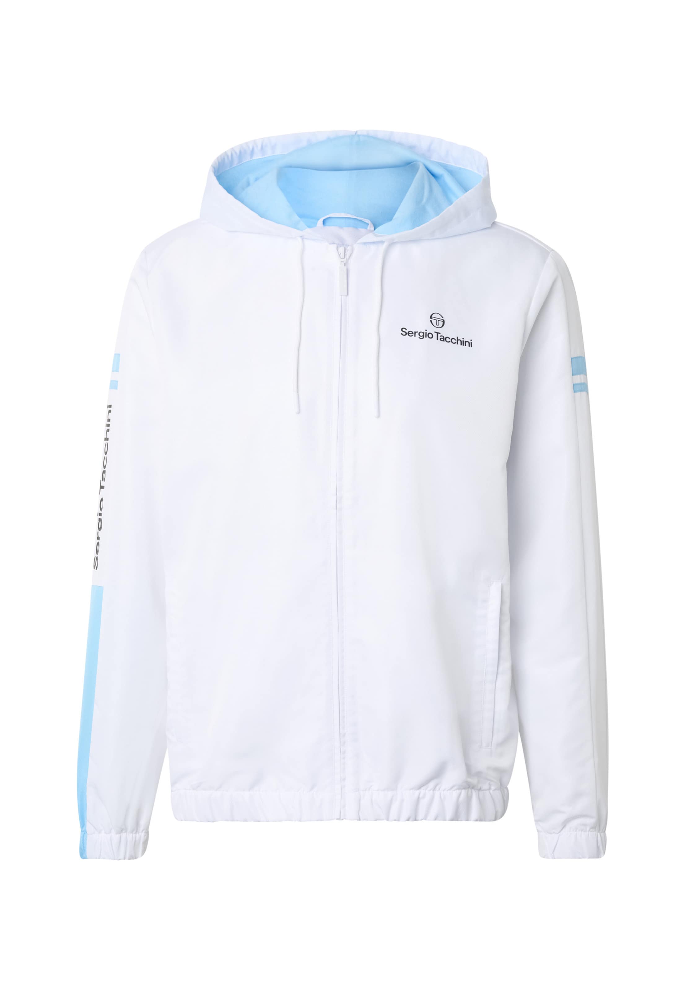 Sergio Tacchini Tréningdzseki 'Riccia' - fehér: elől