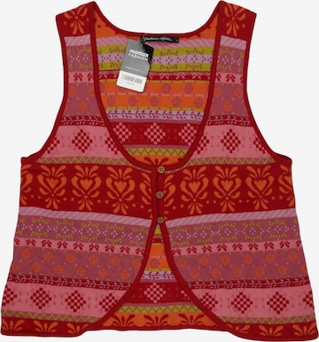 Gudrun Sjödén Weste L in Rot: Vorderseite