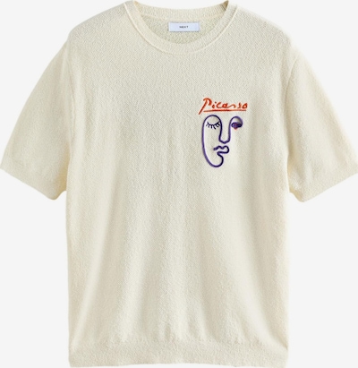 Next Neulepaita 'Picasso' koossa S värissä tummansininen / punainen / villanvalkoinen, Tuotenäkymä